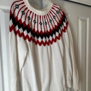 J. CREW design sweater 3X